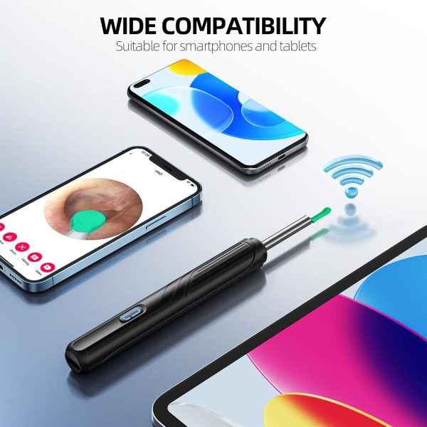 Rechargeable Ear Wax Removal Tool with Camera