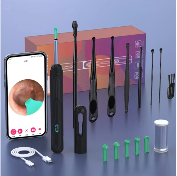 Rechargeable Ear Wax Removal Tool with Camera