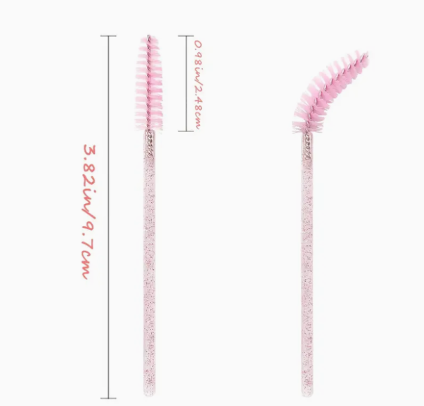 Disposable Eyelash & Eyebrow Brush Tools