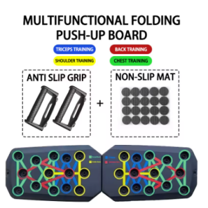 15 in 1 Foldable Push Up Board, 1 Set Home Fitness Equipment for Chest & Abdominal Muscle Training, Push Up Board, Gym Equipment, Best Gift For men